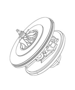 CHRA 1000-020-217-0001 pentru turbine HOLSET model HE531V (Cursor 10)