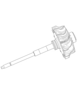 Ax 1100-016-632-0001 pentru turbine KKK model B01V