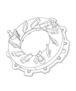 Geometrie variabila 3000-016-135-0001 pentru turbine GARRETT model GTB2060VKLR