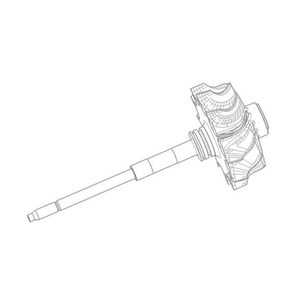 Ax 1100-016-710-0001 pentru turbine KKK model K16
