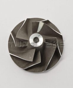 Roata compresor CW-0702-1R pentru turbine model TD02H2R/TD025L4BR/TD02H2R-07TVT-2.7 - imagine 2