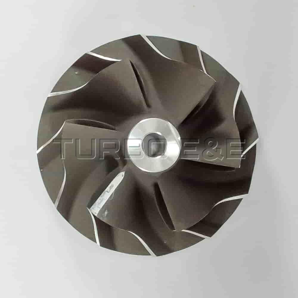 Roata compresor CW-0165 pentru turbine model TF035HM-12T/TF035HM-12T-4.0/TF035HM-12T/4